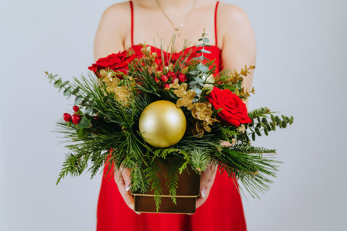 Golden Wishes Arrangement