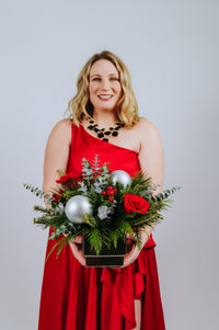 Silver Kisses Arrangement