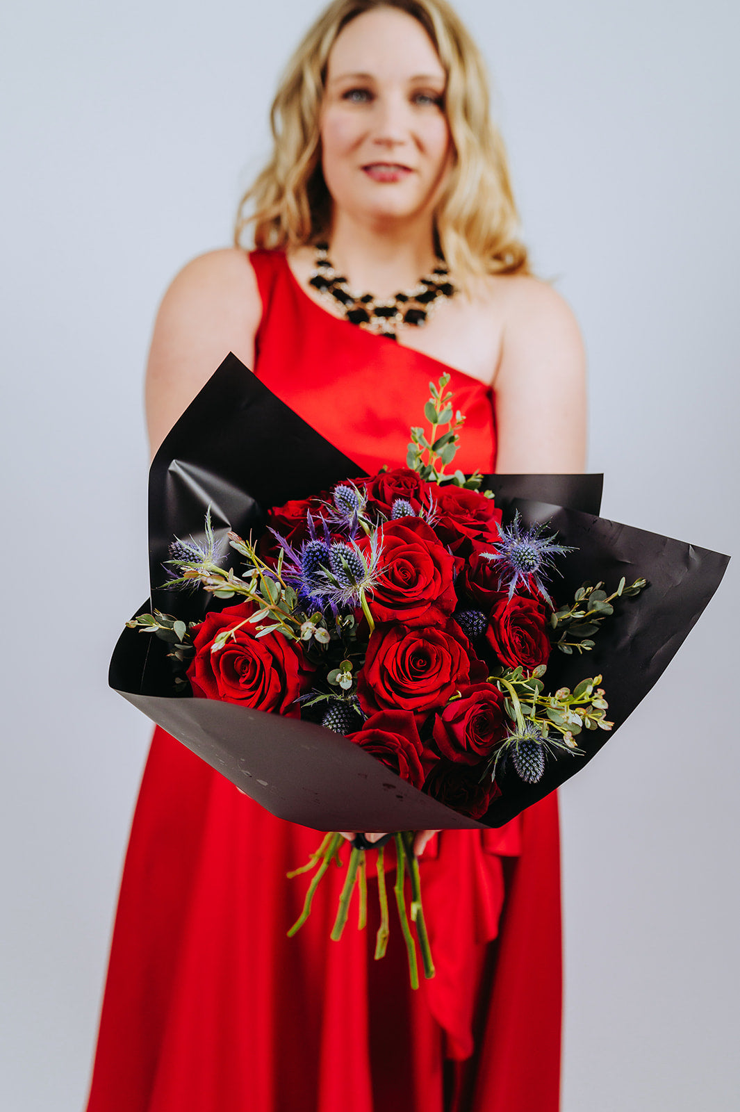 Scarlet Winter Bouquet