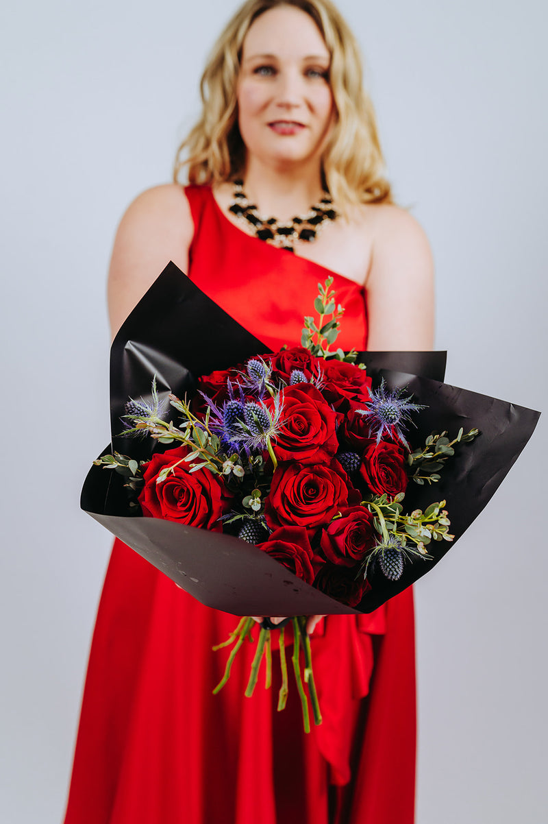 Scarlet Winter Bouquet