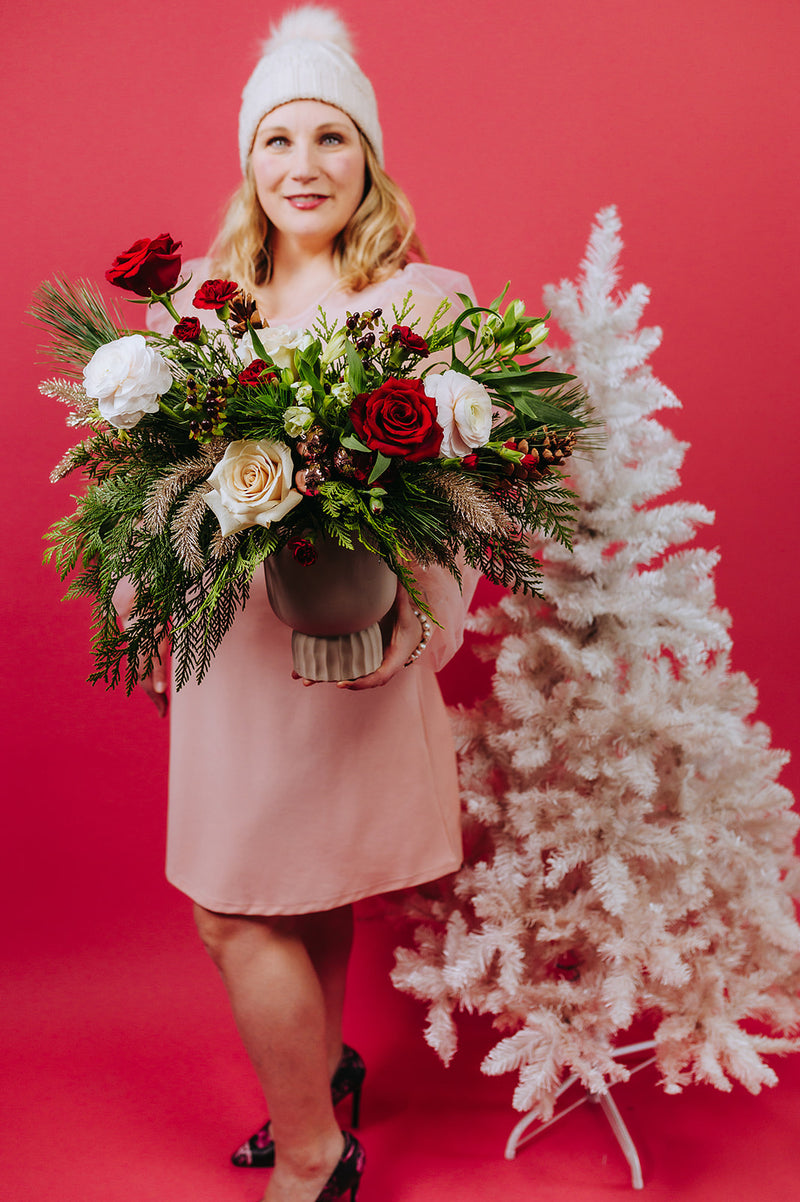 Iced Blossom Arrangement