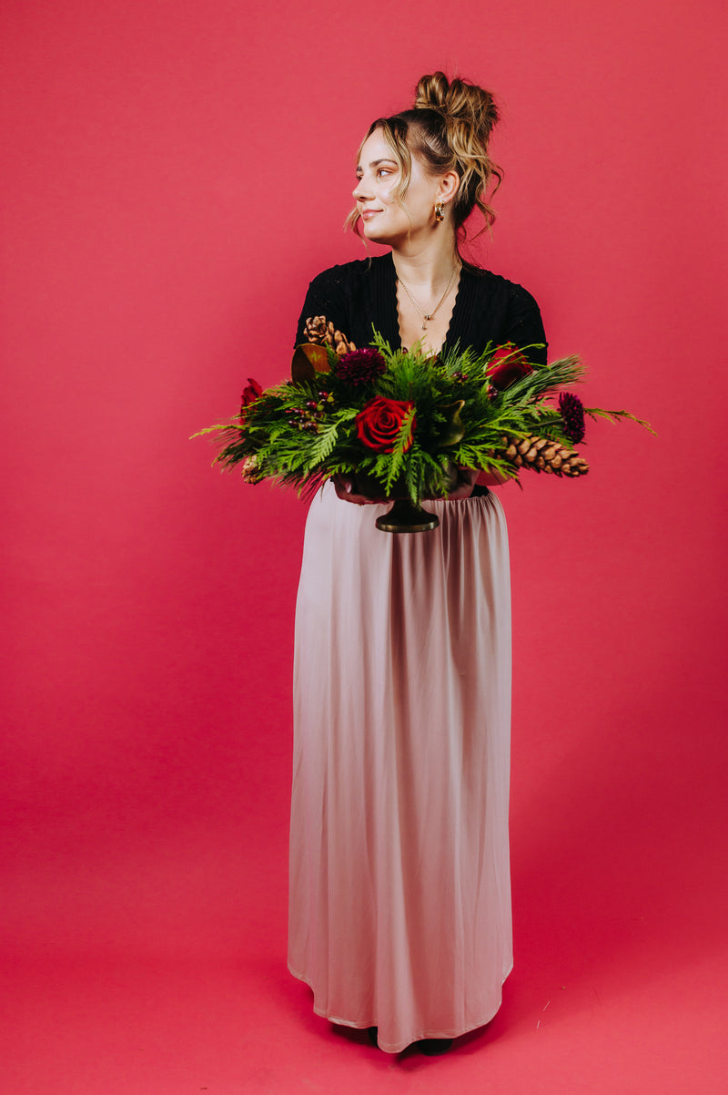 Ruby Glow Arrangement