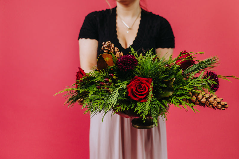 Ruby Glow Arrangement