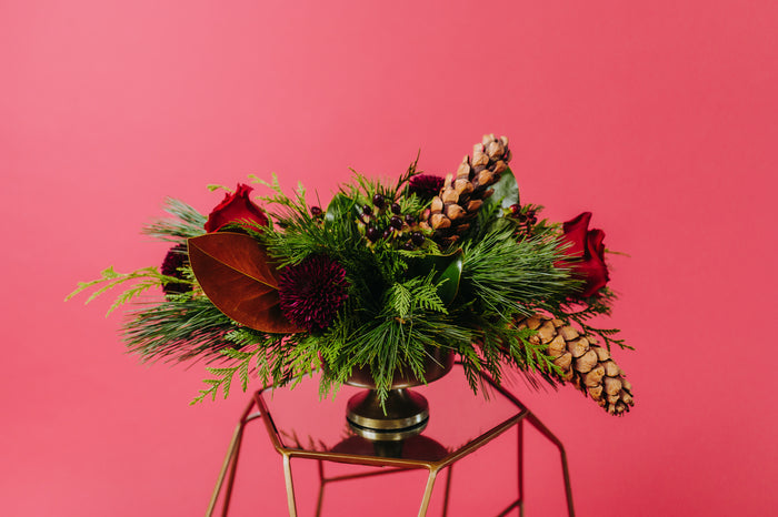 Ruby Glow Arrangement