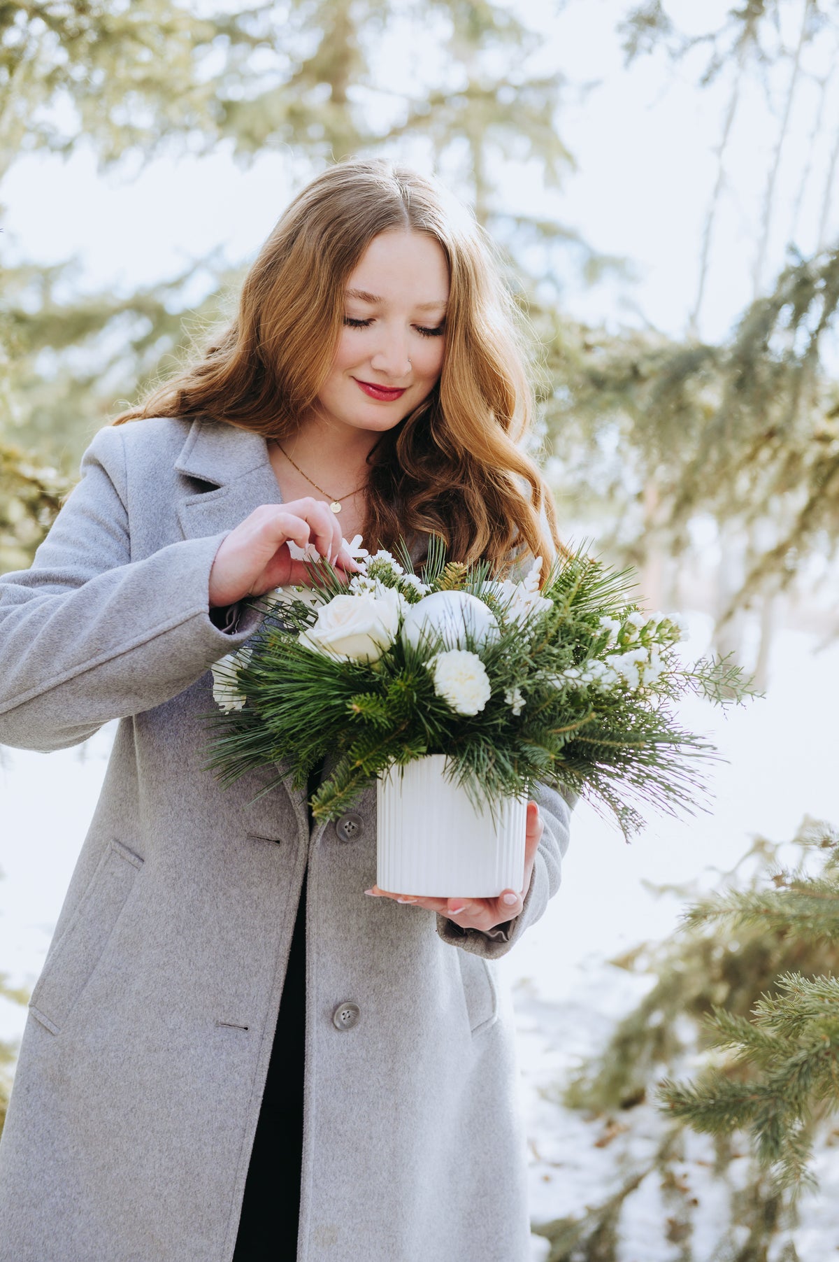 Snowflake Princess Arrangement