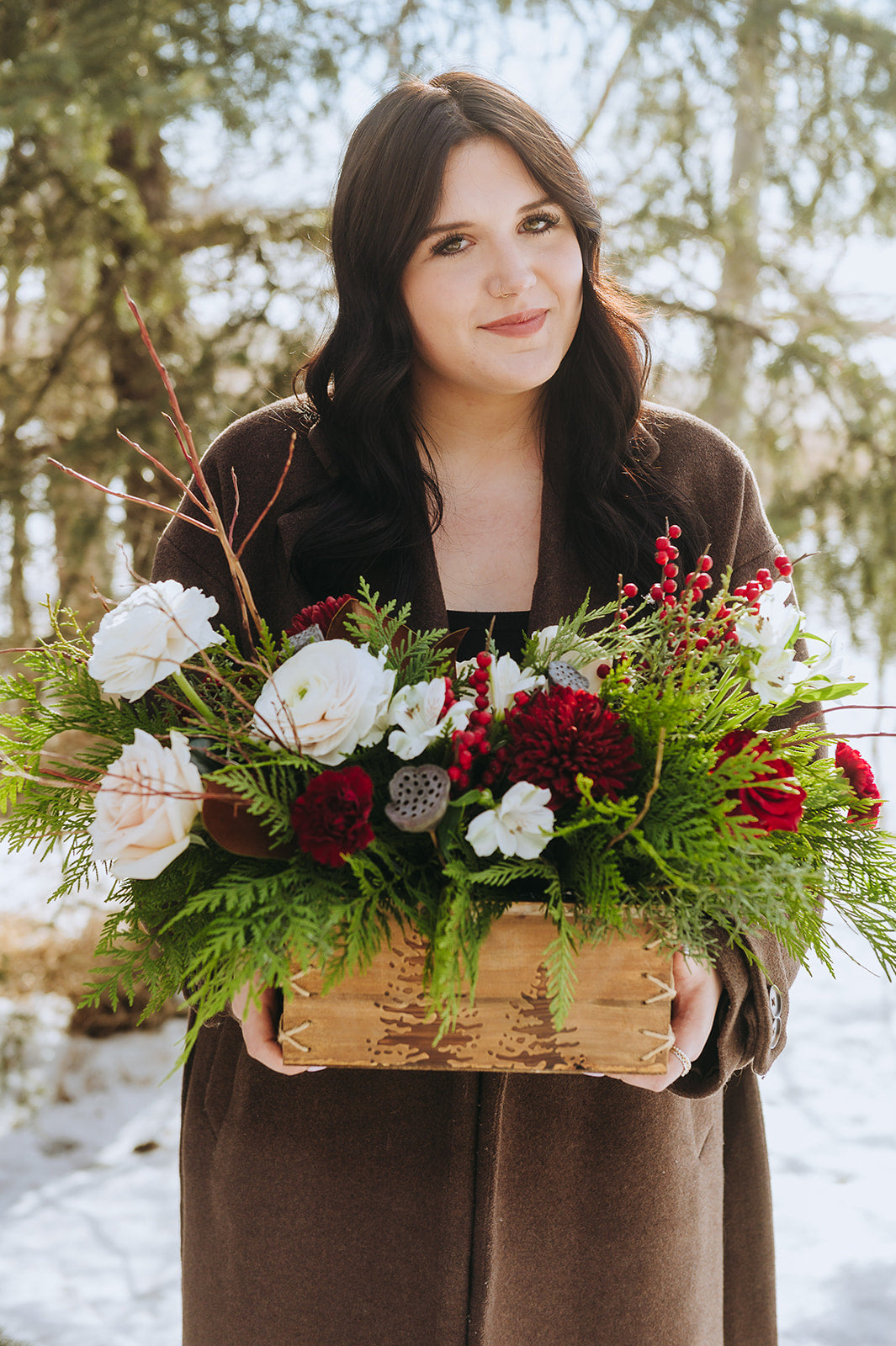 Winter Faun Arrangement