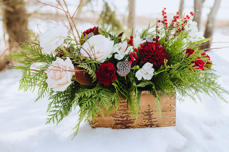 Winter Faun Arrangement