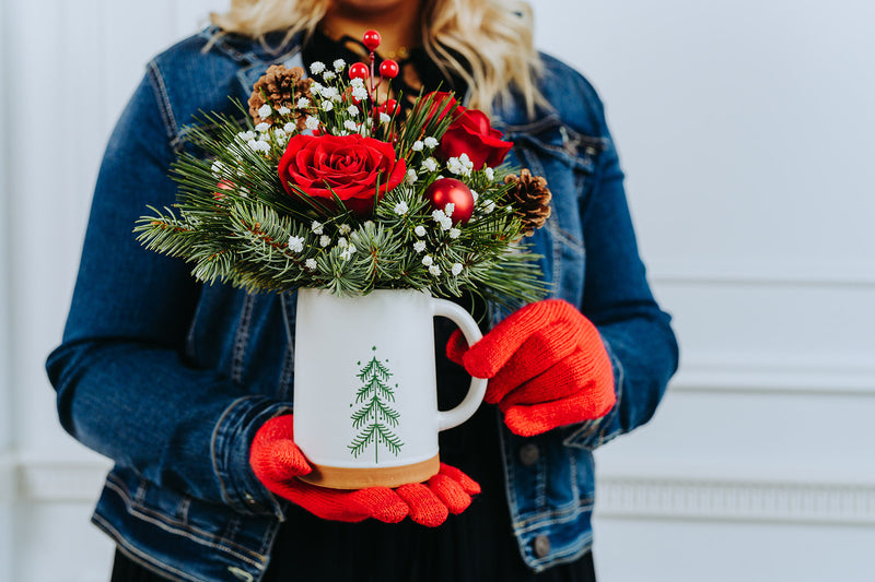 Starlit Snowfall Arrangement