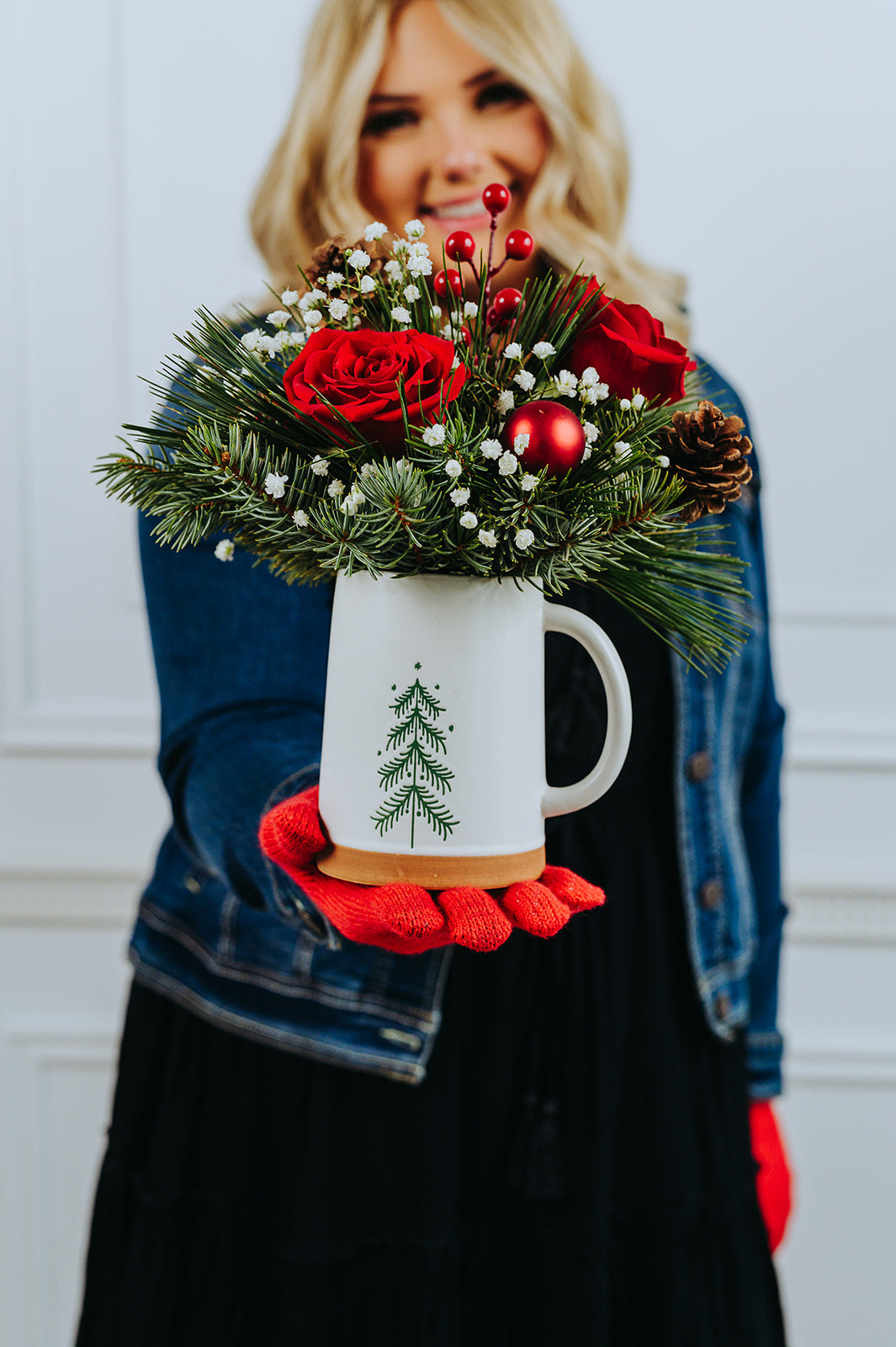 Starlit Snowfall Arrangement