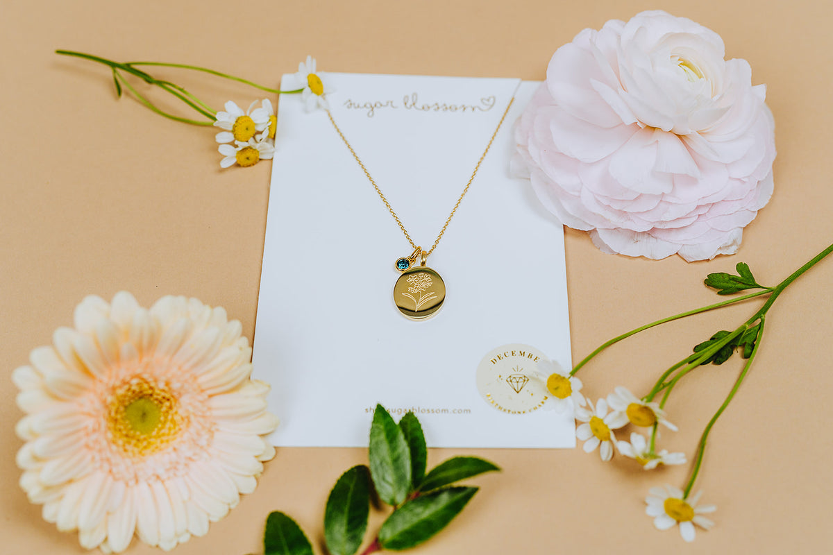 Sugar Blossom X Floral Fixx - Birth Month Flower Necklaces