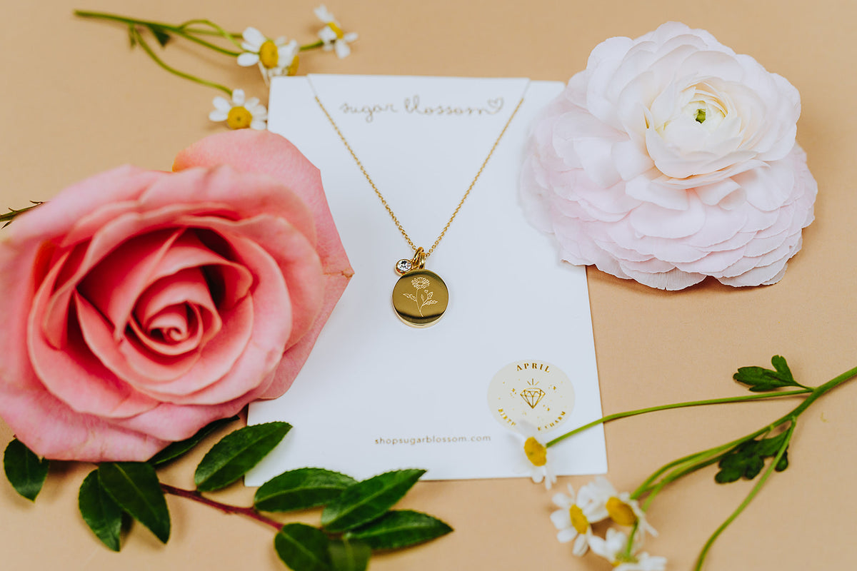 Sugar Blossom X Floral Fixx - Birth Month Flower Necklaces