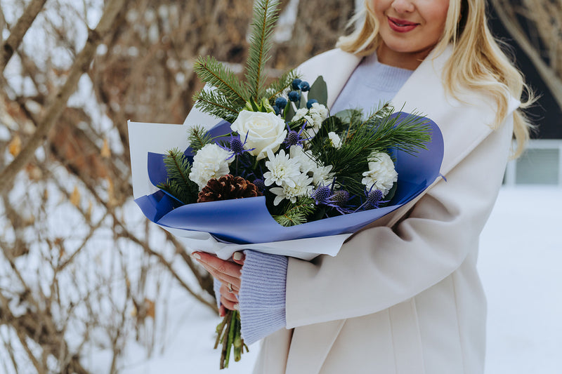 Sunny Snowflakes Bouquet