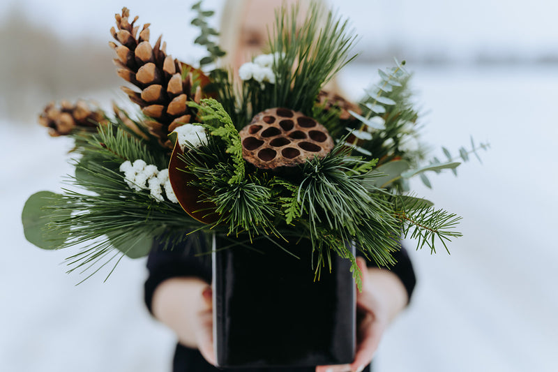 Woodland Winter Arrangement