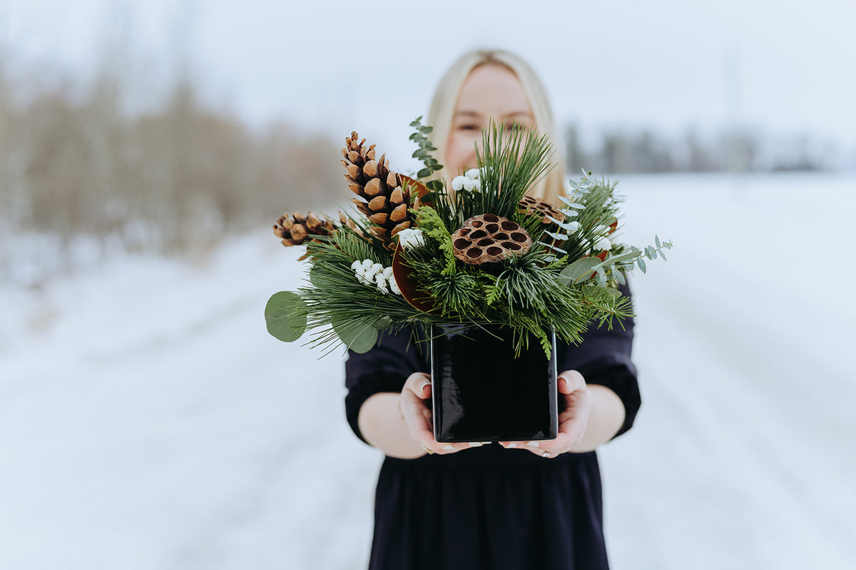 Woodland Winter Arrangement