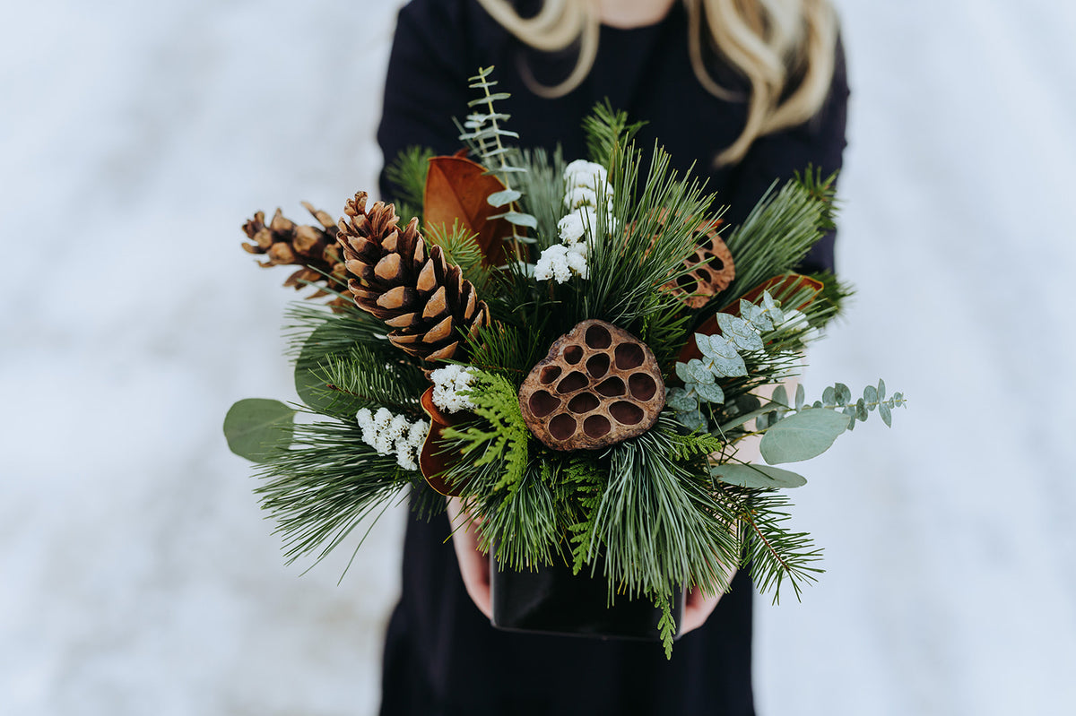 Woodland Winter Arrangement