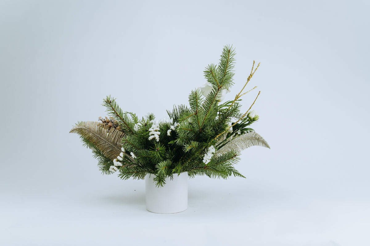 Frosty Pine Arrangement