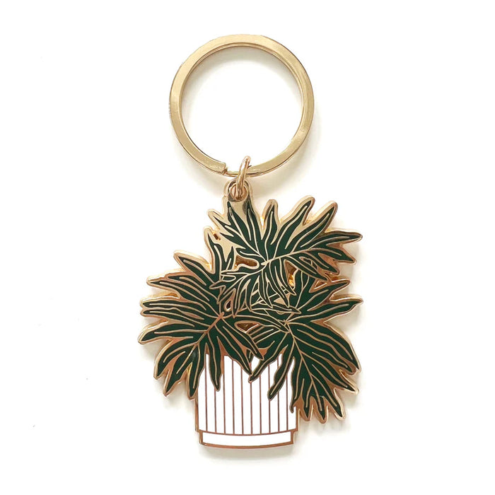 Paper Anchor Co. Split-Leaf Philodendron Plant Keychain