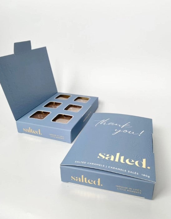 Salted - Thank You Box - 6 piece card box