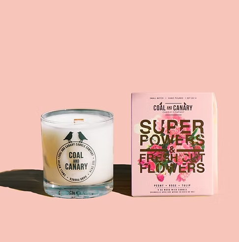 Coal and Canary Super Powers & Fresh Cut Flowers