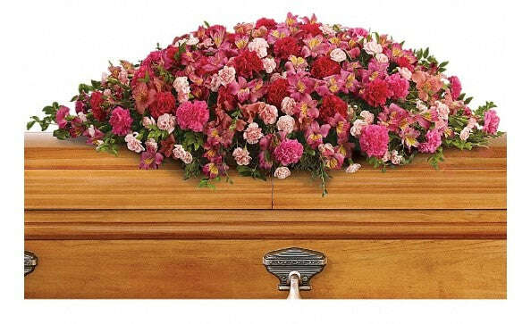 A Life Loved Casket Spray_Flower Arrangement_Floral Fixx_The Floral Fixx