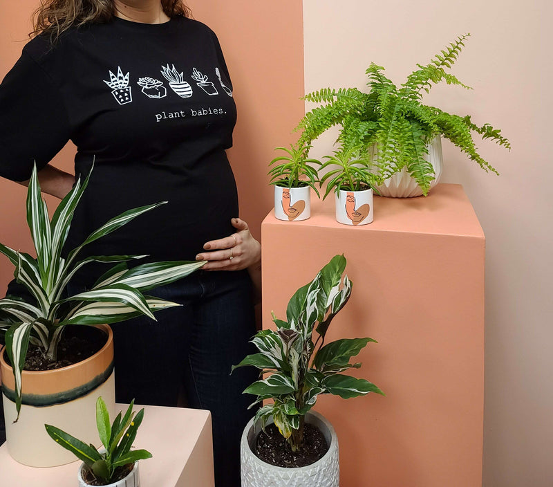 BOGO Plant Babies T-shirt - 2 for 1__Floral Fixx Design Studio_The Floral Fixx