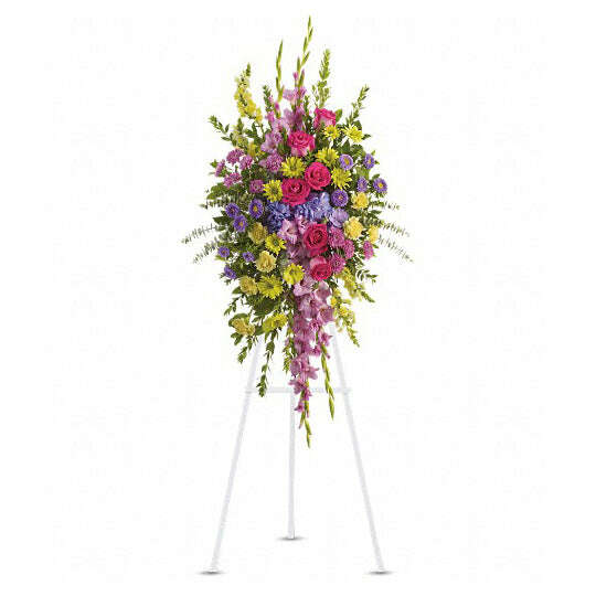 Bright And Beautiful Spray_Flower Arrangement_Floral Fixx Design Studio_The Floral Fixx
