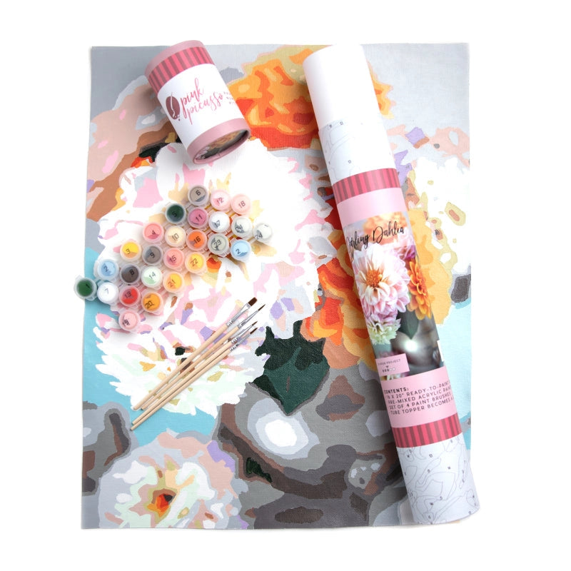 Darling Dahlia - Pink Picasso Kits
