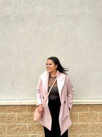 Classic Oversized Peacoat - Pink_S/M__The Floral Fixx_The Floral Fixx