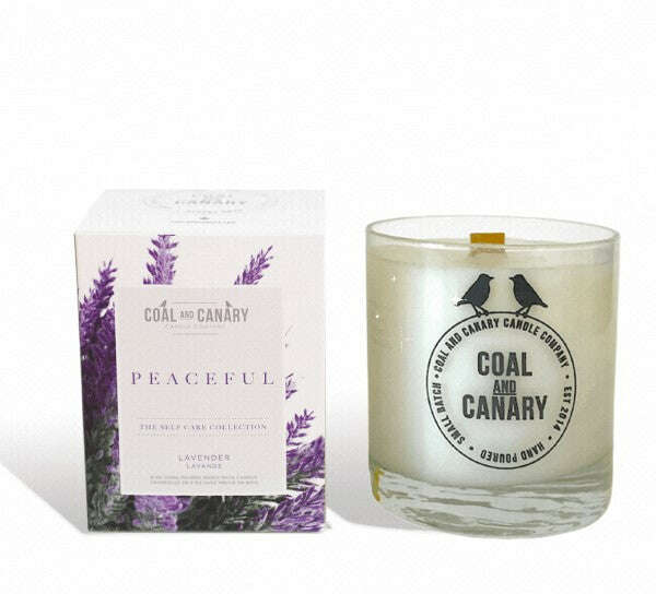 Coal And Canary: The Self Care Collection_Peaceful_Candles_The Floral Fixx_The Floral Fixx