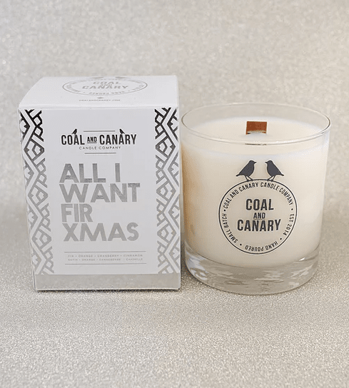 Coal & Canary Candles  - Holiday Collection_All I Want Fir Xmas__The Floral Fixx_The Floral Fixx