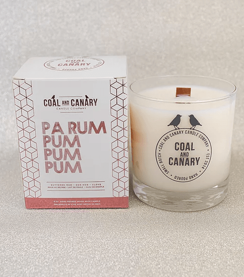 Coal & Canary Candles  - Holiday Collection_Pa Rum Pum Pum Pum__The Floral Fixx_The Floral Fixx