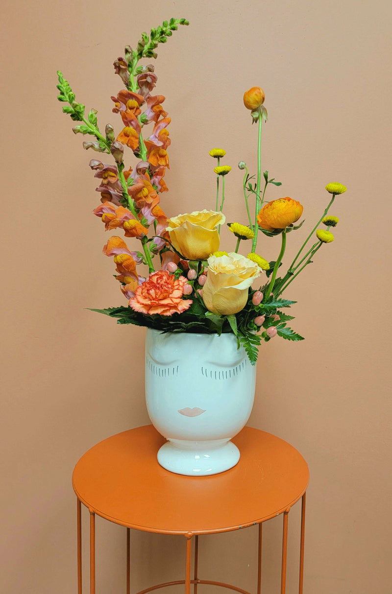 Creamsicle_Large_Flower Arrangement_Floral Fixx Design Studio_The Floral Fixx