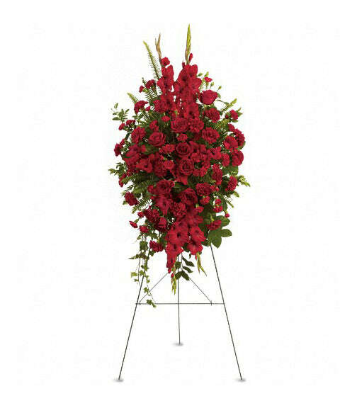 Deep In Our Hearts Spray_Flower Arrangement_Floral Fixx_The Floral Fixx