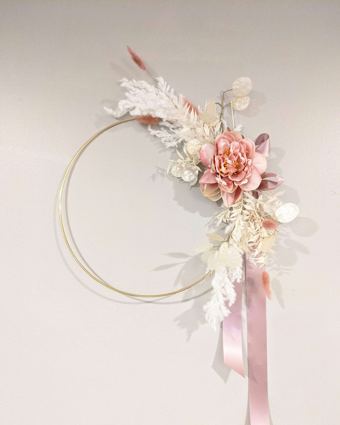 DIY kit - Boho Dried Wreath__The Floral Fixx_The Floral Fixx