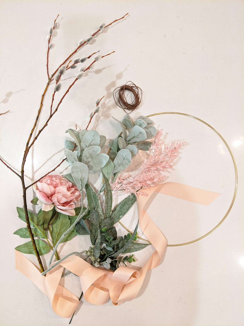 DIY kit - Silk Wreath__The Floral Fixx_The Floral Fixx
