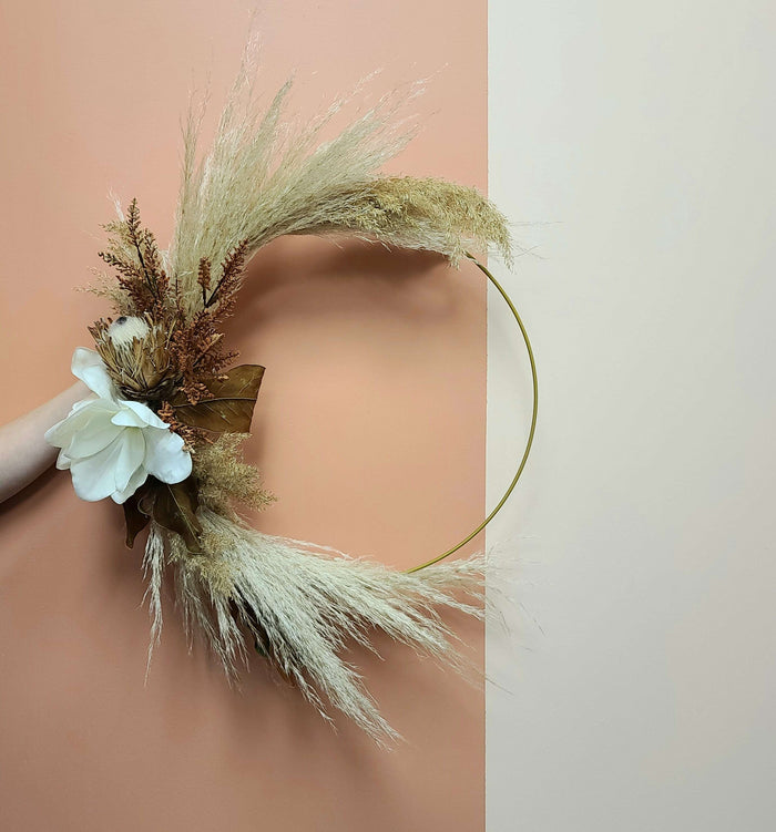 Dried floral wreath_Dried flowers_The Floral Fixx_The Floral Fixx