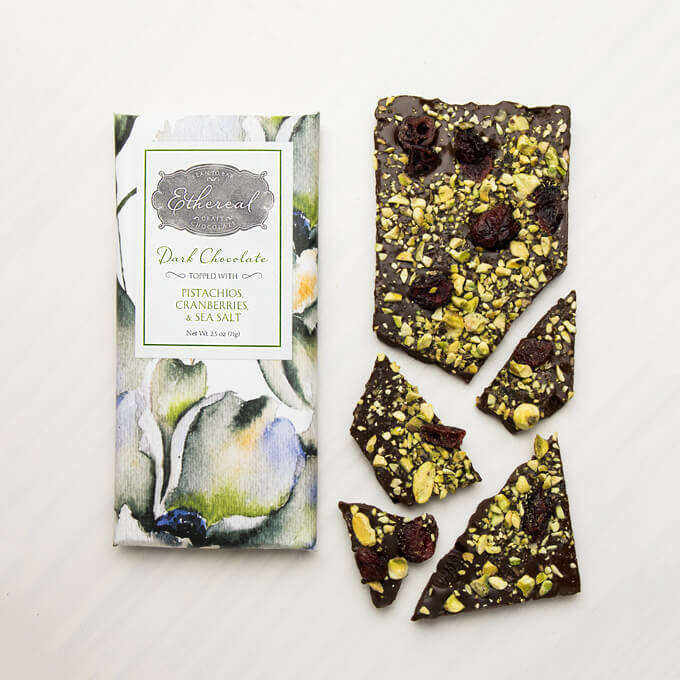 Ethereal: PISTACHIOS + CRANBERRIES + SEA SALT_Chocolate and candy_The Floral Fixx_The Floral Fixx