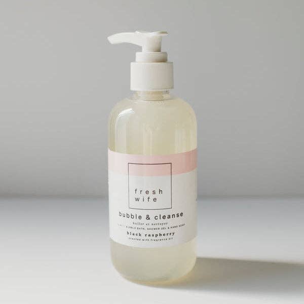 Fresh Wife Soap Company - Black Raspberry Bubble & Cleanse