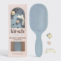 KitschPop Paddle Brush - Haze Blue