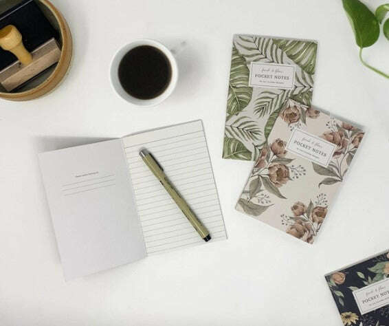 Finch & Fleur: Spring Blossoms + First Bloom Pocket Notebook Set_greeting card_The Floral Fixx_The Floral Fixx
