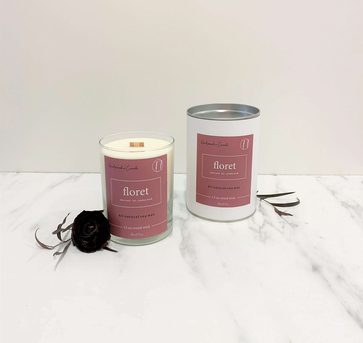 Floral Fixx Candle Collection by Soy Harvest_floret_Candle_The Floral Fixx_The Floral Fixx