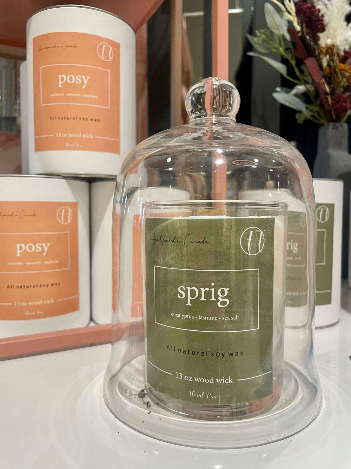 Floral Fixx Candle Collection by Soy Harvest_sprig_Candle_The Floral Fixx_The Floral Fixx