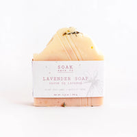 Soak Bath Co. Lavender Soap Bar