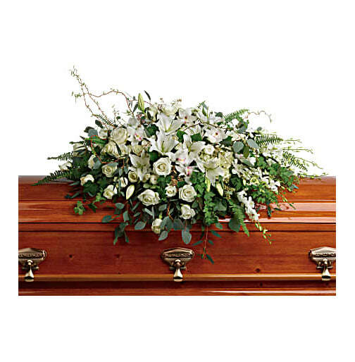 Grandest  Glory Casket Spray_Flower Arrangement_Floral Fixx_The Floral Fixx