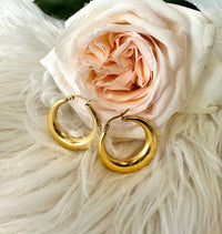 Harper Hoops_Earrings_Floral Fixx_The Floral Fixx