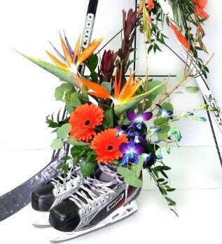 Hockey Fan_Flower Arrangement_Floral Fixx_The Floral Fixx