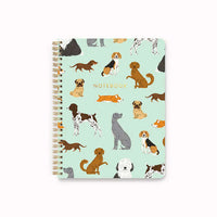 Linden Paper Co. Dog Spiral Notebook__The Floral Fixx_The Floral Fixx
