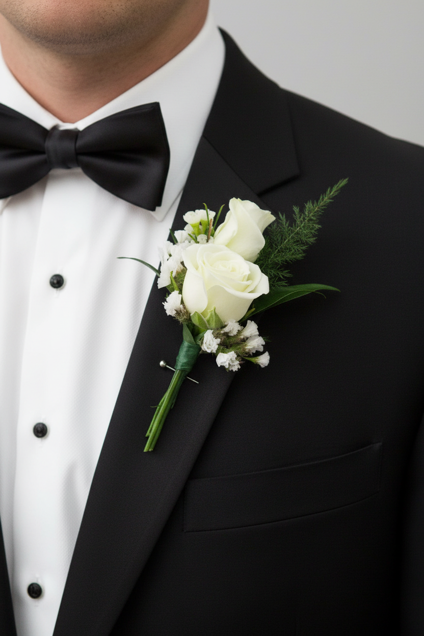 Mixed Blooms Corsage/Boutonniere