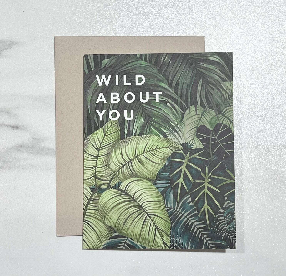 Paper Anchor Co. Greeting Cards_Wild About You_greeting card_The Floral Fixx_The Floral Fixx