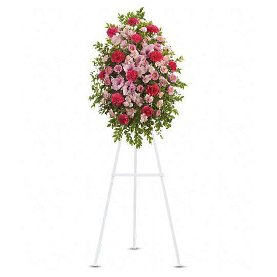 Pink Tribute Spray_Flower Arrangement_The Floral Fixx_The Floral Fixx